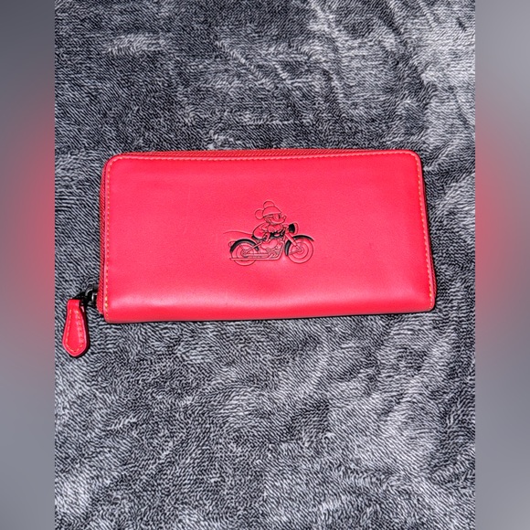NWOT Coach Novelty x Disney Red Crossbody and Wallet Set in RED (2 ITEMS!) - Picture 12 of 15